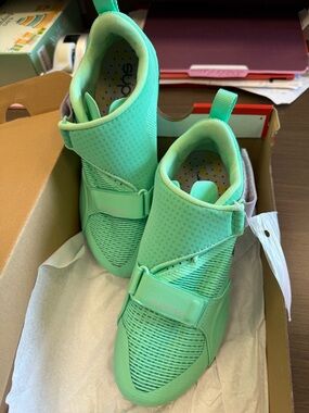 Nike Peloton Mint Green Slip-Athletic Sneakers